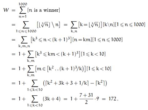 Concrete Mathematics(3.2) - Doubt in a Summation involving Floor Function - Mathematics Stack ...