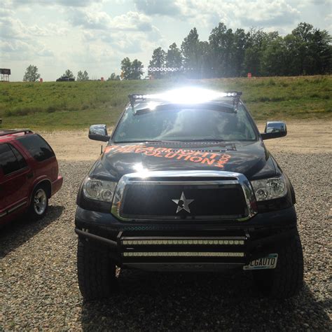 How to install an LED light bar on the roof of my truck?