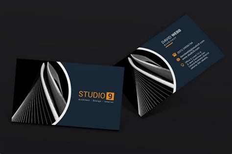 35+ Best Business Cards For Architects Firms - Templatefor