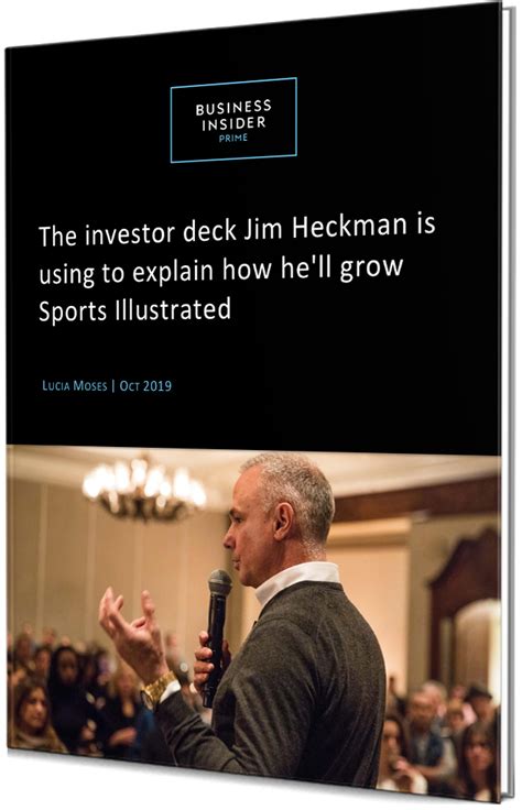 The Investor Deck Behind Sports Illustrated | Business Insider Prime