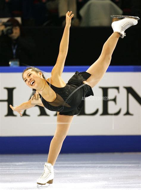 Michelle Kwan performing her technical program during the Marshall’s U.S. Figure Skating ...