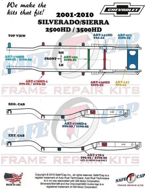 2005 Chevy Silverado 1500 Frame