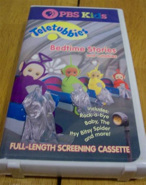 PBS Kids Teletubbies BEDTIME STORIES AND LULLABIES VHS VIDEO