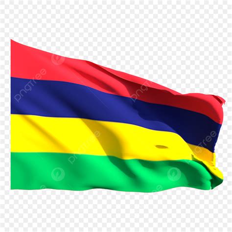 Philippine Flag Waving Clipart Transparent Background, Mauritius Flag Waving, Mauritius Flag ...