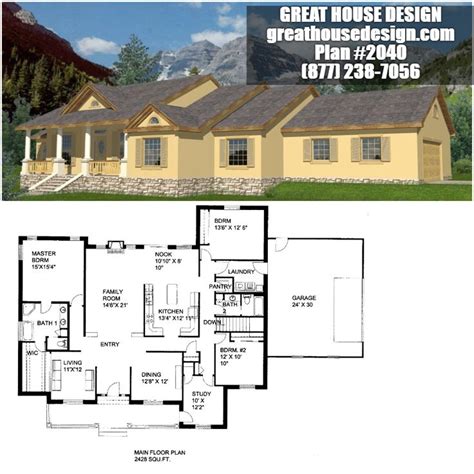 Pin on Insulated Concrete Form House Plans by Great House Design