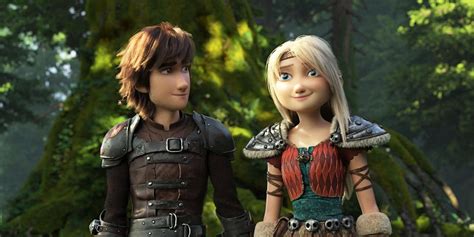 How To Train Your Dragon's Live-Action Astrid & Hiccup Bond In New BTS ...