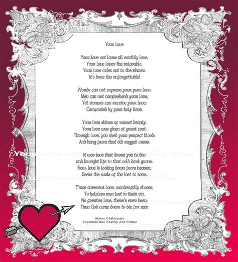 Love Poems That Rhyme For Your Boyfriend | Christian valentines ...