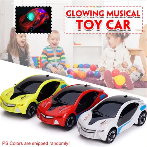 Electronics LED Flashing Lights Car with Music Sound Car Play Vehicles ...