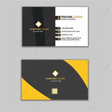 Creative Business Card Template Download on Pngtree