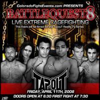 TAPOUT Reality TV show to film at BATTLEQUEST 8