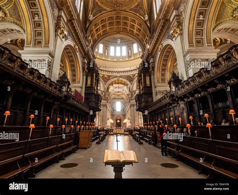 Interior of St. Pauls Cathedral, London, England Stock Photo - Alamy