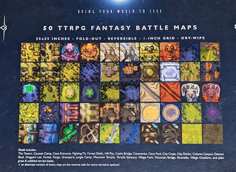 ATLAS physical TTRPG battle maps – Moonlight Maps
