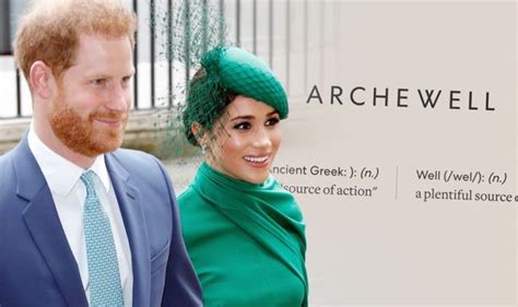 Meghan Markle and Prince Harry’s Archewell ‘not pronounced like ...