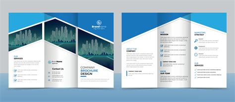 Creative corporate modern business trifold brochure template 3307323 ...