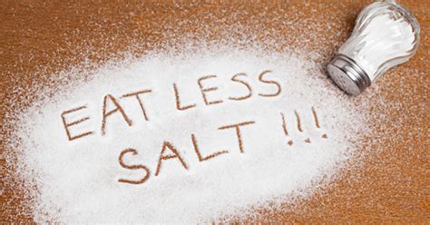 Why it’s so important that you reduce your salt intake