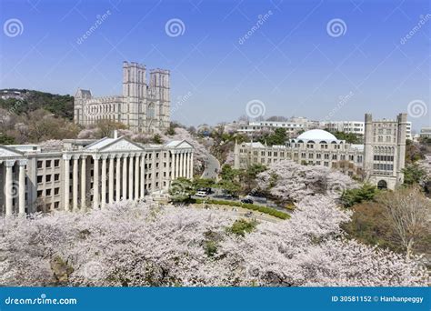 Kyung Hee University, Seoul, Korea Stockfoto - Bild von koreanisch ...