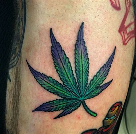 Weed Tattoos On Hands