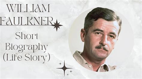 William Faulkner - Biography - Life Story - YouTube