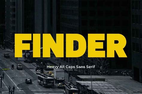 Finder Font - Dfonts