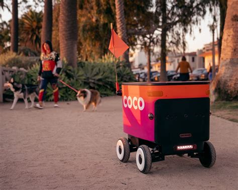 Still Pink, But Twice as Powerful, the New Coco 1 Delivery Robot Makes Its Debut in LA ...