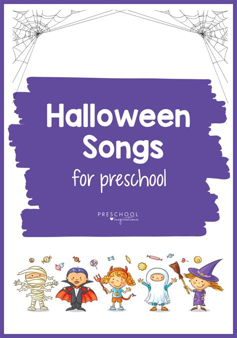 The Best Halloween Songs for Kids - Preschool Inspirations