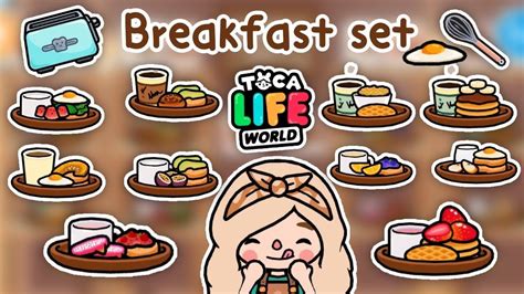 10 BREAKFAST SET IDEAS 🥣🍳🥞| 10เมนูอาหารเช้าแสนอร่อย😋 |COOKINH | TOCA ...