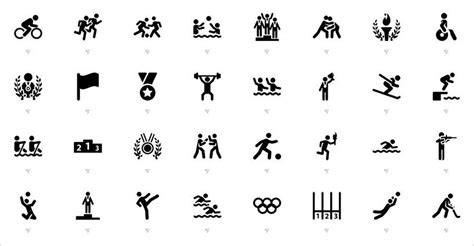 20 Sports Related Design Freebies to Design for the Olympics - Hongkiat