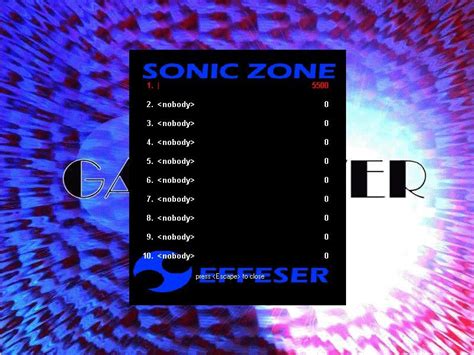 Sonic Zone Screenshots for Windows - MobyGames