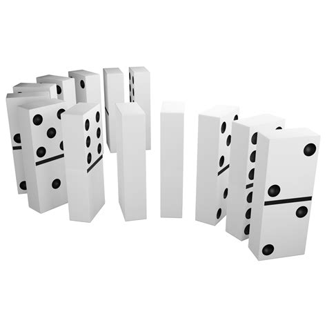 Domino effect clipart flat design icon isolated on transparent ...