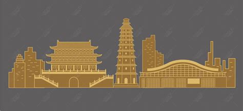 Sichuan Yibin Building Vector File, Yibin Architecture, Urban ...