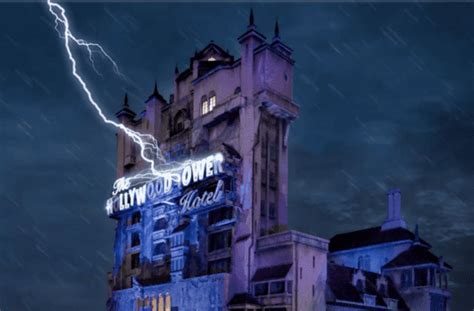 Video of Lightning Strike Hitting Tower of Terror Resurfaces - Inside the Magic