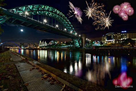 "Tyne Bridge Fireworks, Newcastle upon Tyne, UK" by David Lewins ...