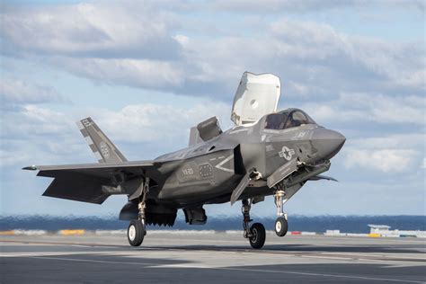 DVIDS - Images - F-35 flight trials continue aboard UK aircraft carrier ...