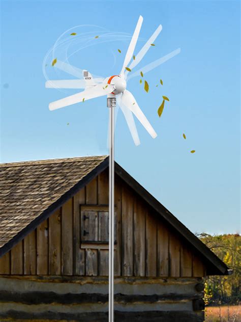 VEVOR Wind Turbine Generator, 12V/AC Wind Turbine Kit, 400W Wind Power ...