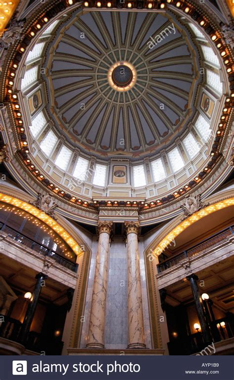 Domed ceiling of Montgomery Alabama capital building Stock Photo - Alamy