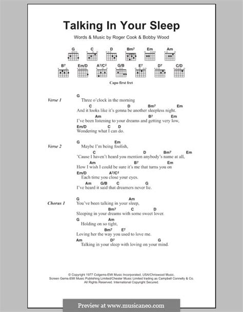 Talking in Your Sleep (The Romantics) by C. Canler, J. Marinos, M ...