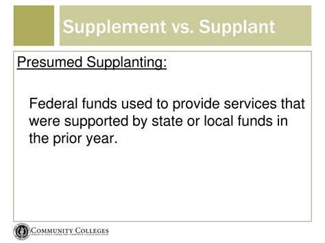 PPT - Time & Effort Reporting and Supplement versus Supplant PowerPoint Presentation - ID:2616414