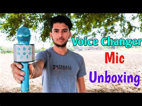 Voice Changer Mic Unboxing 😍 - YouTube