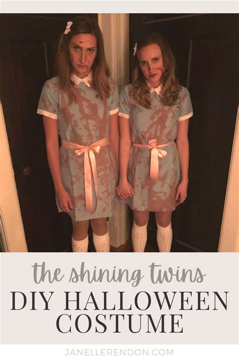 The Shining Twins DIY Halloween Costume | The shining twins, Diy ...