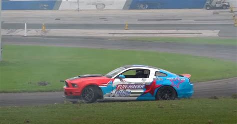 Extreme Track Abuse For Cleetus McFarland's Ford Mustang RTR