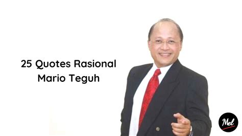 25 Quotes Rasional Mario Teguh - Catatan Mel