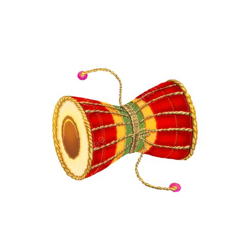 Musical Instrument Of Lord Shiva Damaru, Shiva Damaru, Damaru Clipart, Lord Shiva PNG ...