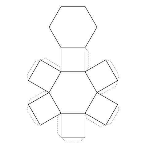 Hexagonal prism - 3D Shape - Geometry - Nets of Solids - Activities and ...