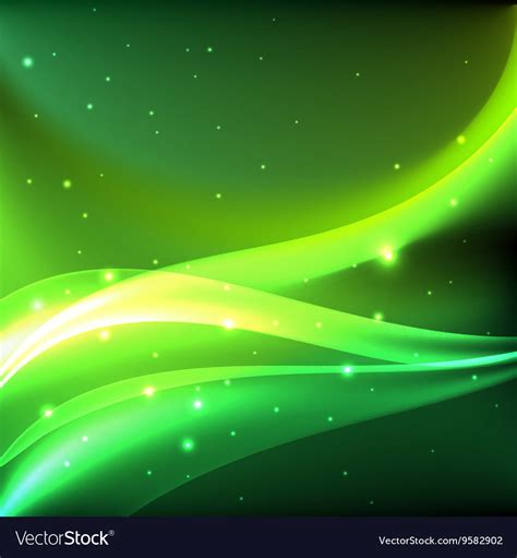 Green Glossy Background