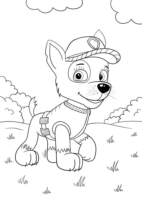 Chase Paw Patrol Pictures To Color at GETHANABLOG Blog