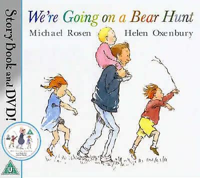 ROSEN, MICHAEL : Were Going on a Bear Hunt (Book & DVD) FREE Shipping, Save £s £4.12 - PicClick UK