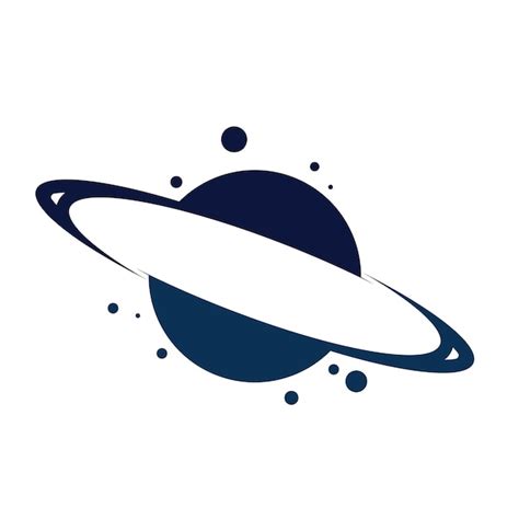 Premium Vector | Planet Saturn logo vector illustration design Planet logo template Space logo ...