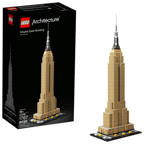 LEGO Architecture Empire State Building 21046 - Walmart.com - Walmart.com
