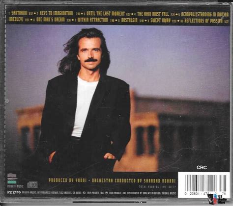 Yanni Live at the Acropolis (CD, Mar-1994, Private Music) Photo #1030355 - UK Audio Mart