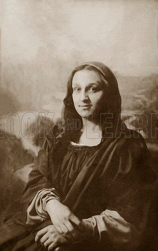 Male Mona Lisa stock image | Look and Learn